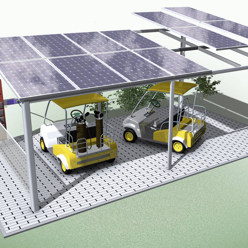 Cấu trúc bãi đậu xe PV tùy chỉnh năng lượng mặt trời
