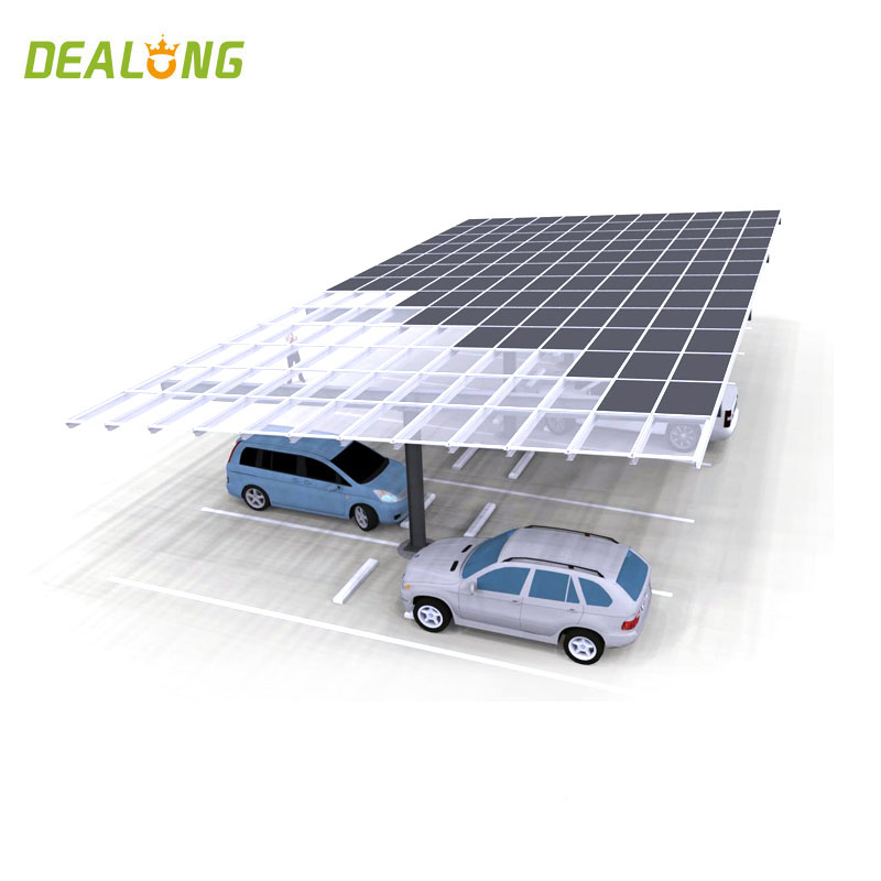 Nhà sản xuất Aluminium Ground Solar Carport
