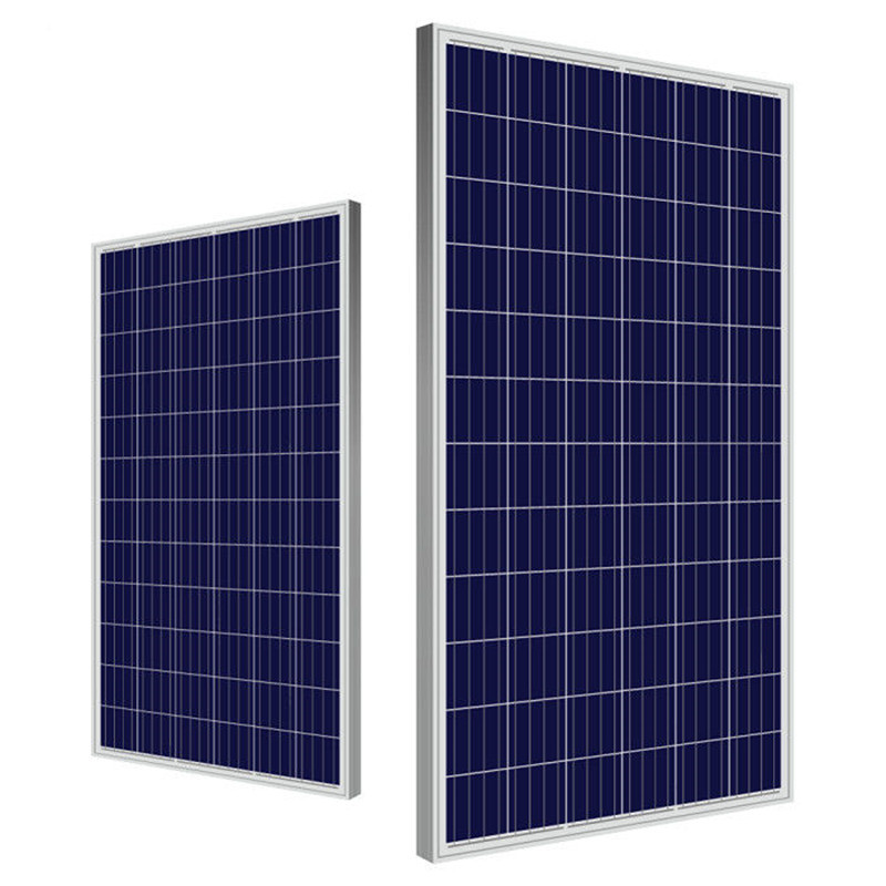 Ja Poly 72cells 156 * 156mm pin mặt trời và tấm pin 330watt cho hệ thống năng lượng mặt trời gia đình
