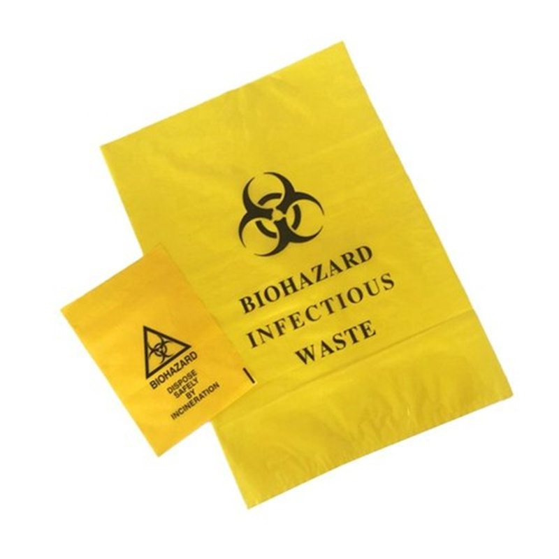 Túi xử lý chất thải nguy hiểm sinh học y tế màu vàng
