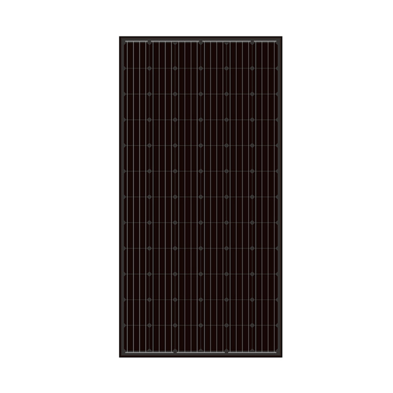 Full Black 72cells Mono 360w 380w 400w Tấm năng lượng mặt trời lớn Mô-đun 36V PERC
