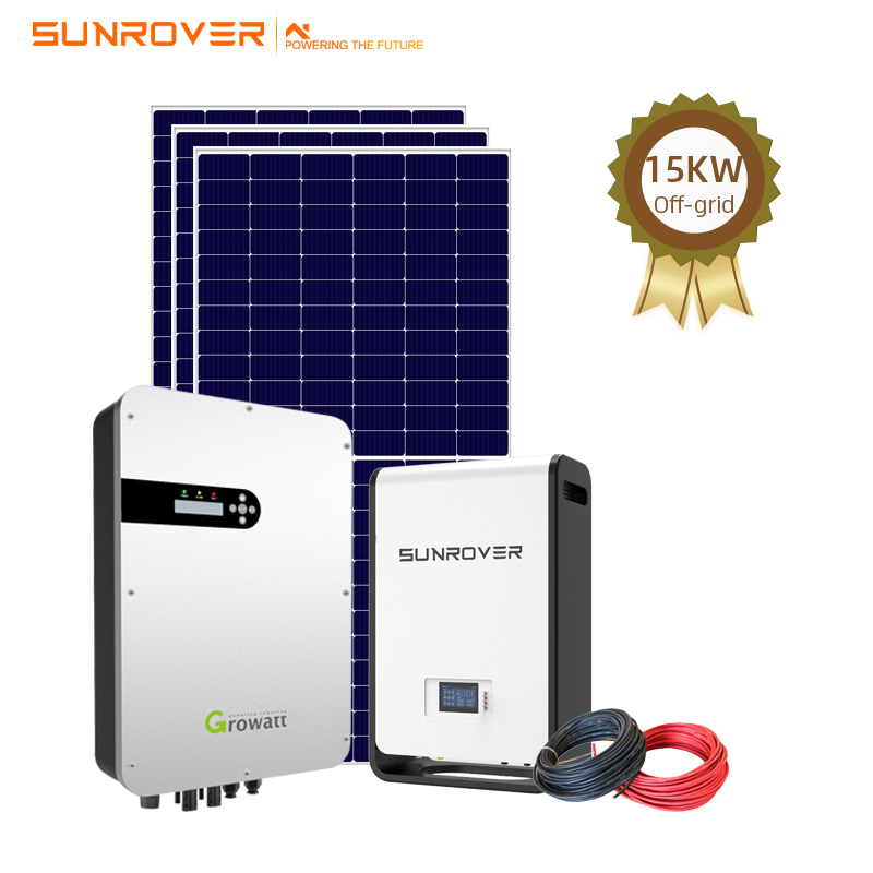 Hệ thống năng lượng mặt trời tắt 15KW hiệu quả cao
