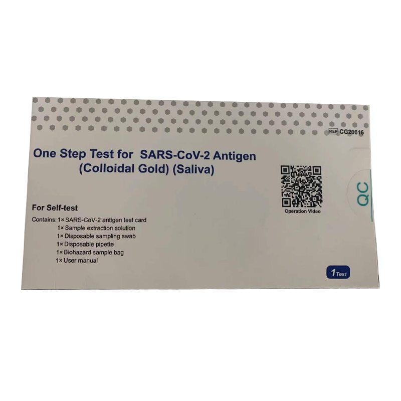 Kiểm tra một bước đối với kháng nguyên SARS-CoV-2 (Nước bọt)
