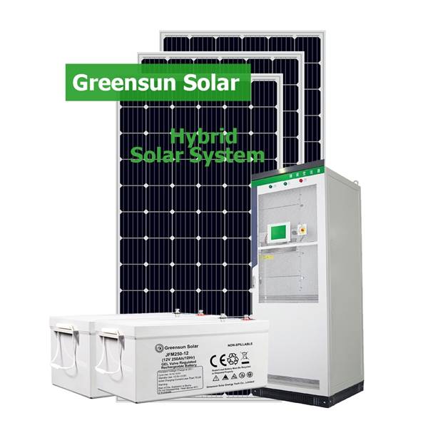 Hệ thống năng lượng mặt trời lai Trạm hệ thống năng lượng mặt trời lưu trữ 30KW 50KW 100KW
