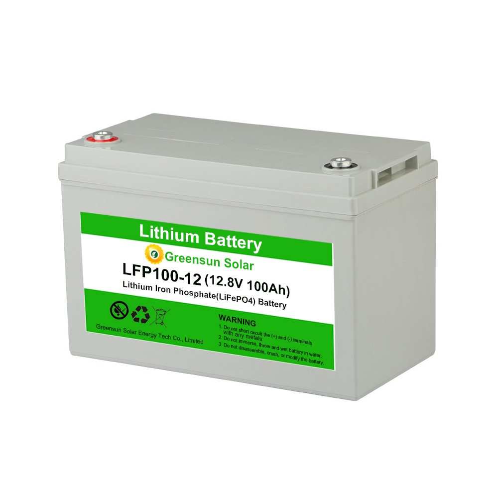 Bộ pin LiFePO4 Li-ion 12 v 100ah chu kỳ sâu để bán

