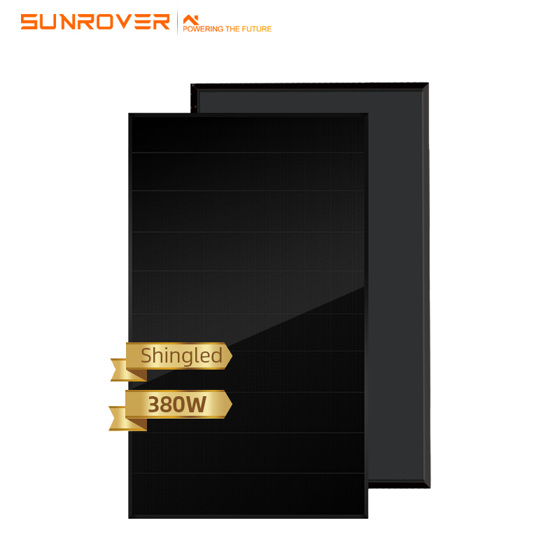 Teir 1 Cung cấp Mô-đun PV Màu đen đầy đủ 375w 380w 410W 415w Tấm năng lượng mặt trời
