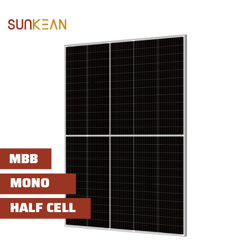 Bảng điều khiển năng lượng mặt trời đơn tinh thể cắt một nửa 210 Series 410W từ Trung Quốc
