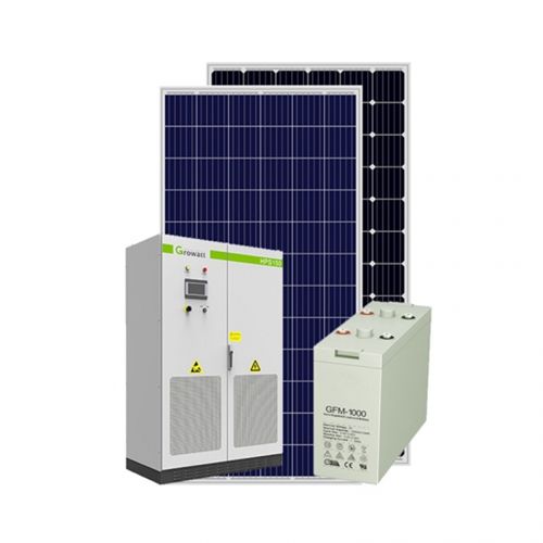 Hệ thống năng lượng mặt trời microgrid 100KW 150KW 200KW 500KW cho vùng sâu vùng xa hoặc đảo

