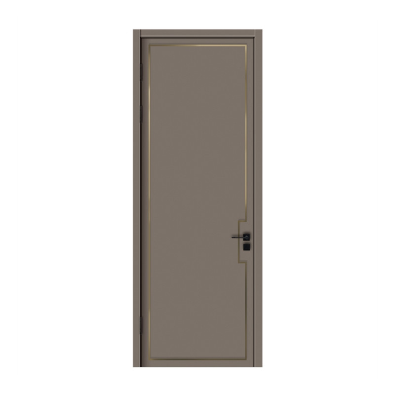 Thiết kế cửa trước bằng gỗ tếch chắc chắn Cửa nội thất bằng gỗ phòng ngủ Melamine chất lượng cao
