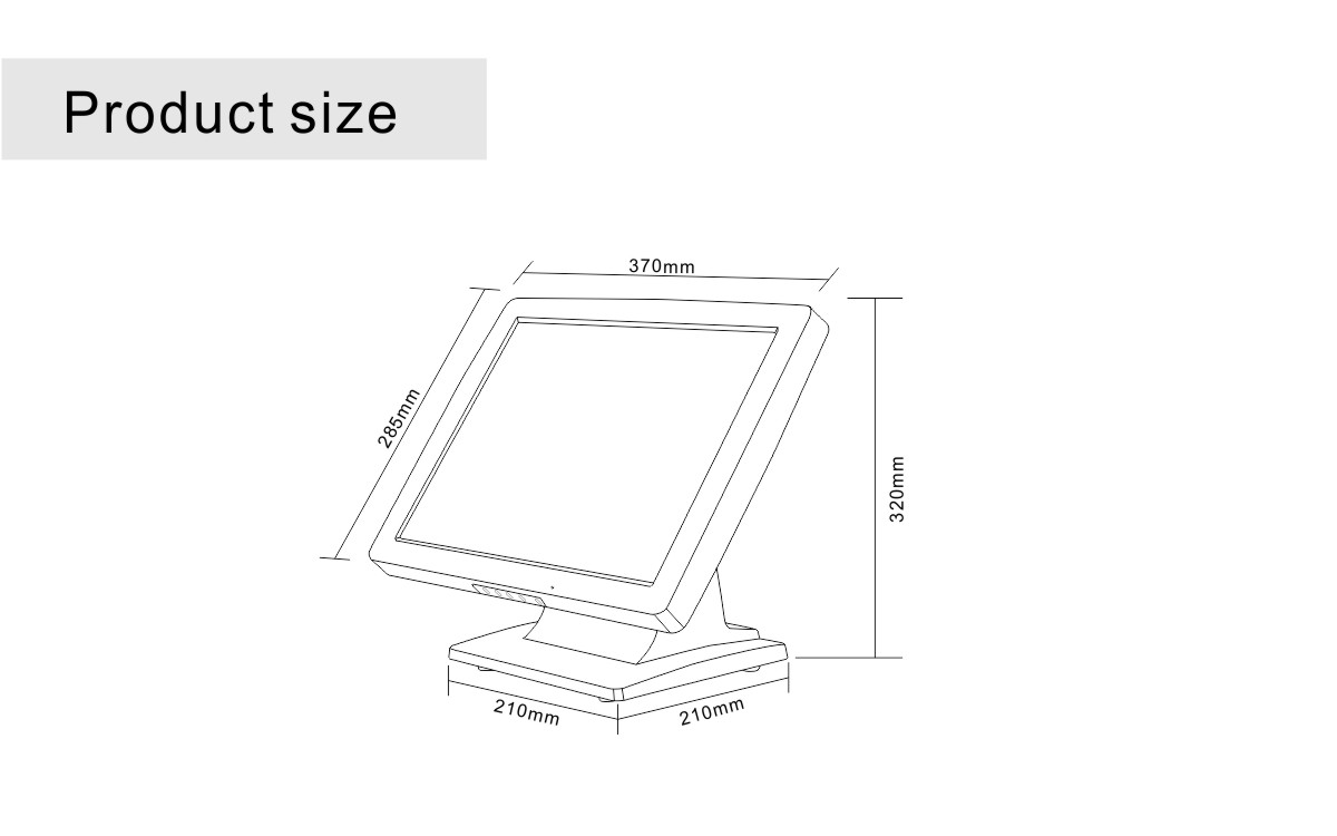 cảm ứng LCD cho máy POS