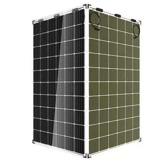 Mono 60cells Quang điện 310w 320w 330w Mô-đun năng lượng mặt trời đôi PERC hai mặt để bán
