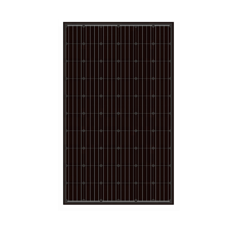 Tấm pv năng lượng mặt trời khung đen 60 ô 300watt 300wp cho nhà máy năng lượng mặt trời
