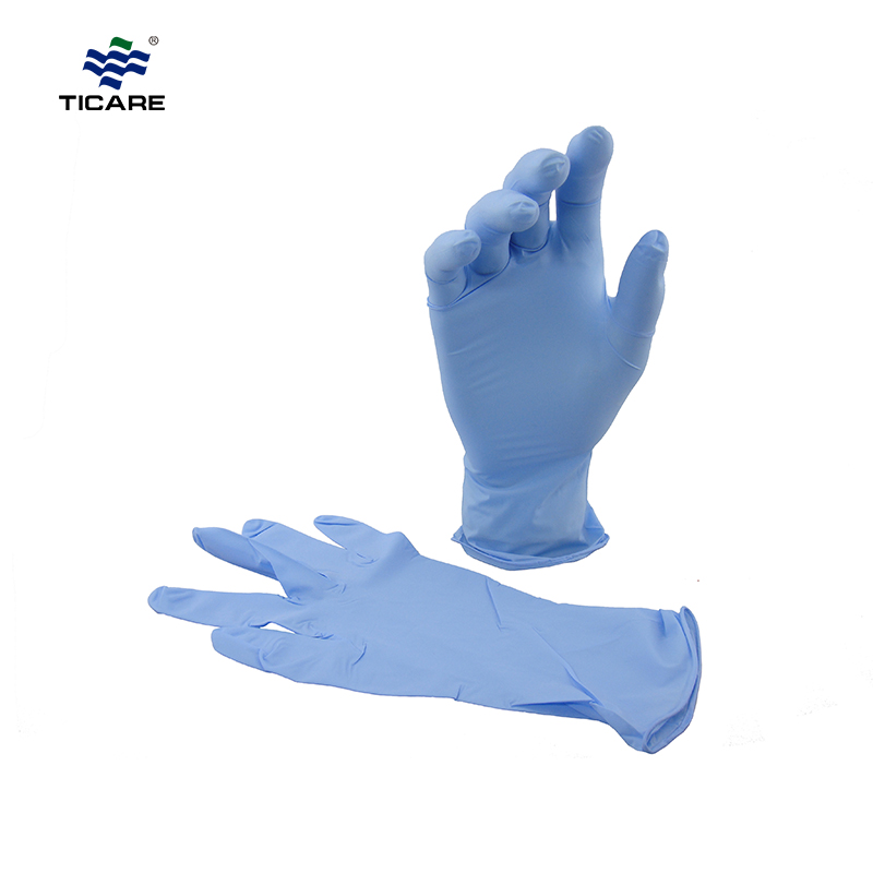 Găng tay nitrile dùng một lần không có bột
