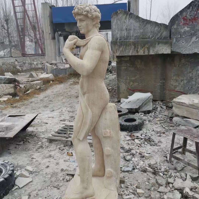 Tượng David bằng đá cẩm thạch của Michelangelo
