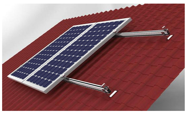 Giá đỡ lắp đặt năng lượng mặt trời trên mái ngói