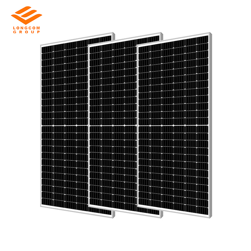 Tấm pin mặt trời đơn tinh thể G1 cắt một nửa Tấm pin mặt trời PV hiệu suất cao 435W Tấm pin mặt trời đơn tinh thể cho hệ thống điện mặt trời gia đình
