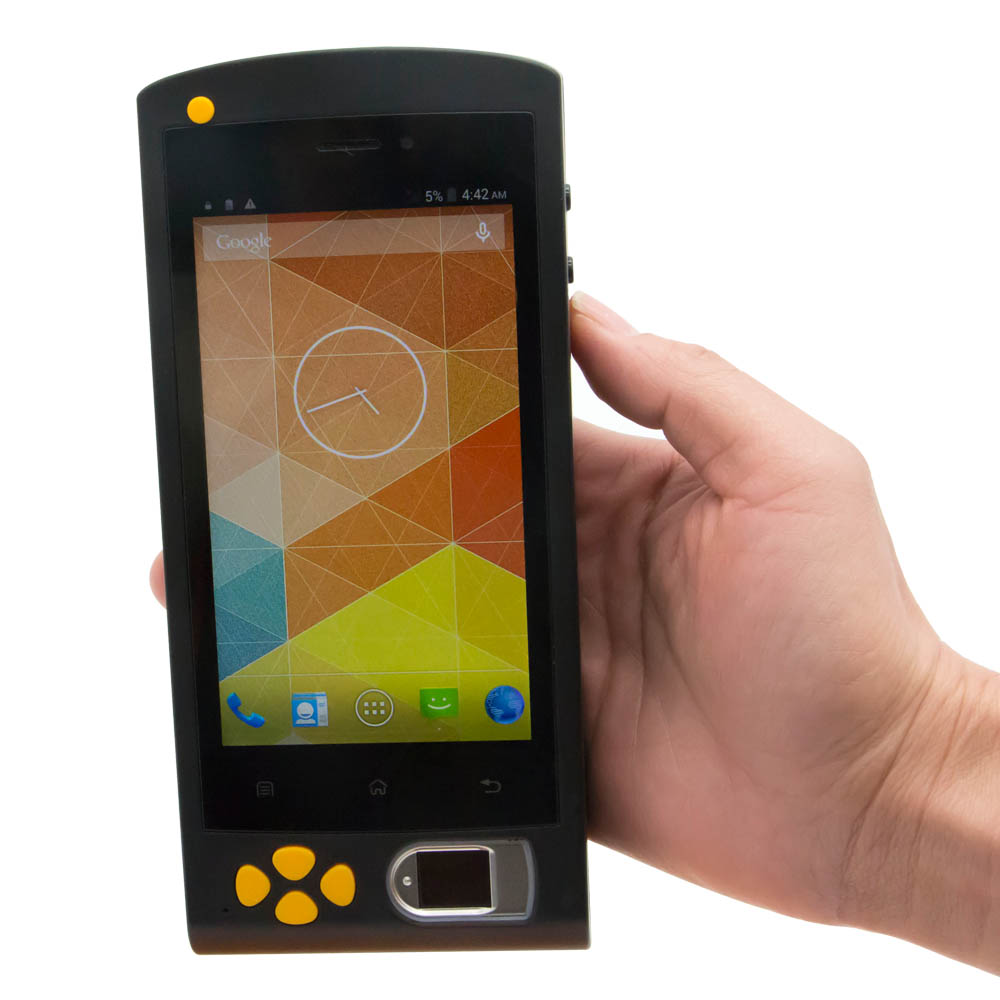 Thiết bị nhận dạng vân tay sinh trắc học NFC 4G Android cầm tay
