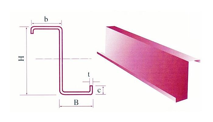 Thép hình chữ Z mạ kẽm cường độ cao