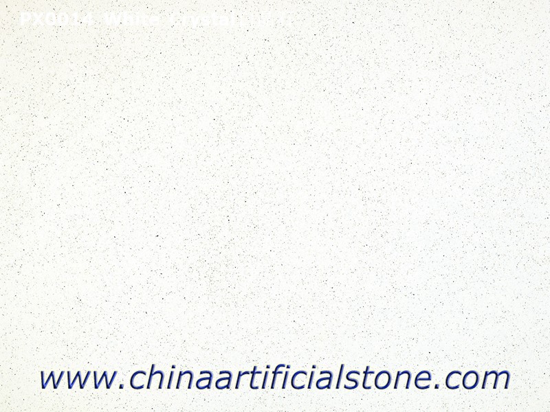 Tấm và gạch lát đá cẩm thạch nhân tạo màu trắng pha lê giá rẻ
