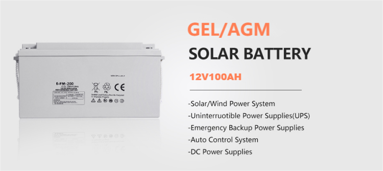 Nhà cung cấp pin lưu trữ năng lượng mặt trời AGM