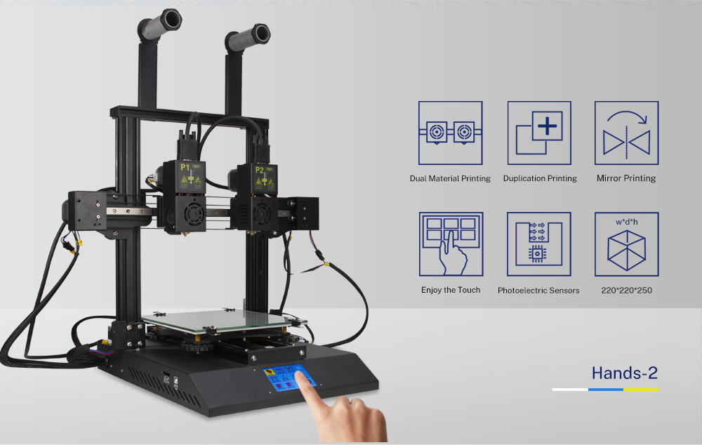 TENLOG Hands 2 Chức năng Máy in 3D DMP