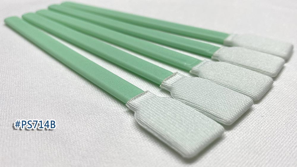 PS714 Lint Free Polyester In Clean Room Clean Swabs