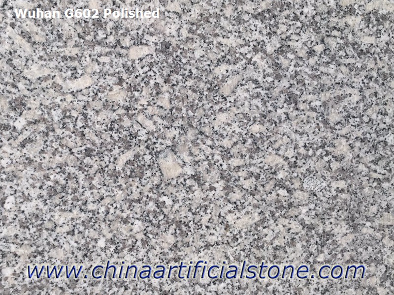 Tấm lát gạch Granite màu xám trắng Hồ Bắc G602 giá rẻ nhất Trung Quốc
