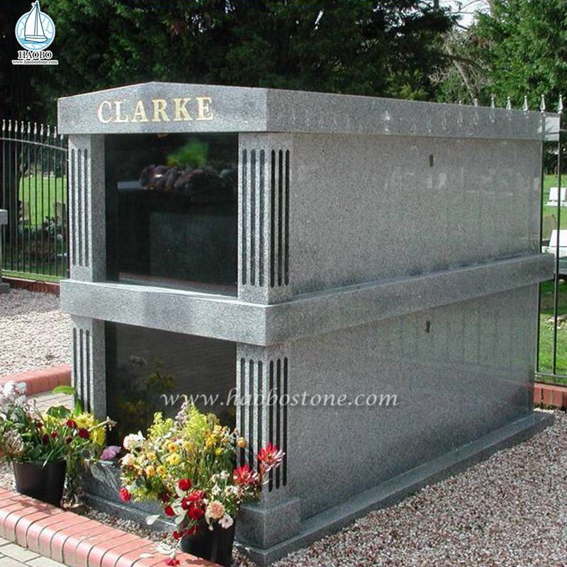 Lăng mộ riêng bằng đá Granite 2 chất lượng cao
