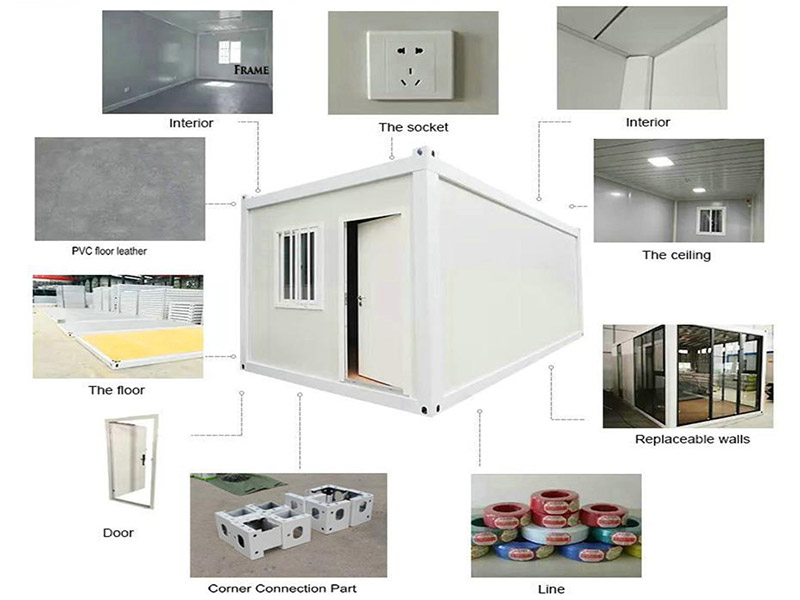 vật liệu nhà container phẳng