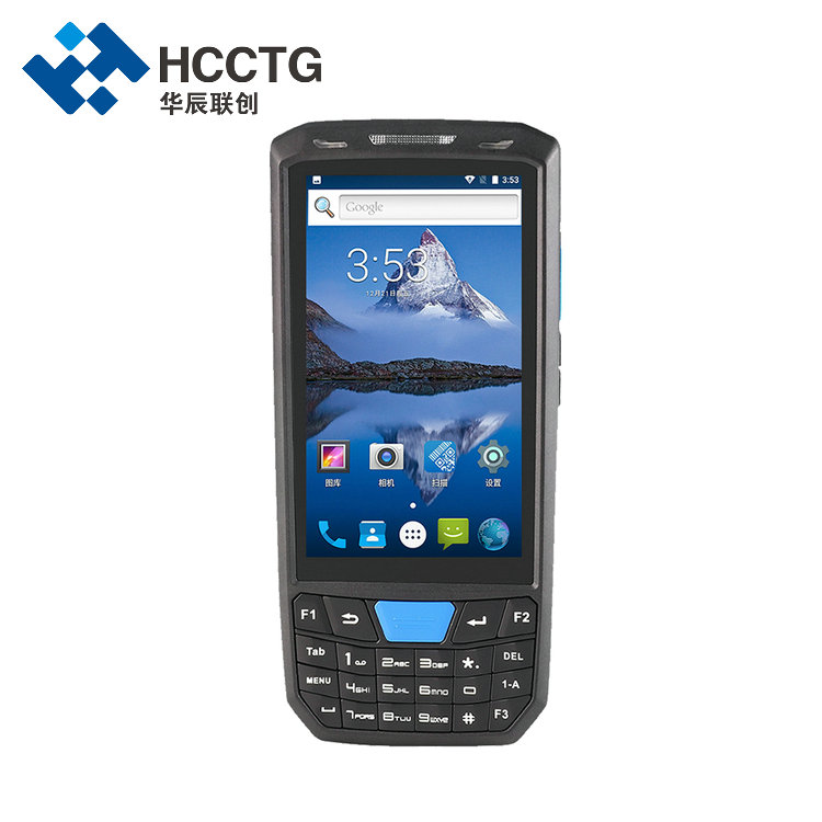 Thiết bị đầu cuối Android 9.0 cầm tay NFC Quét mã vạch PDA HCC-T80S
