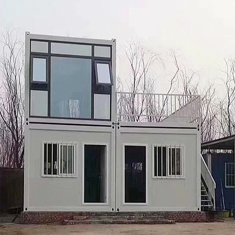 Prefab Folding Container Nhà Container 2 Phòng ngủ
