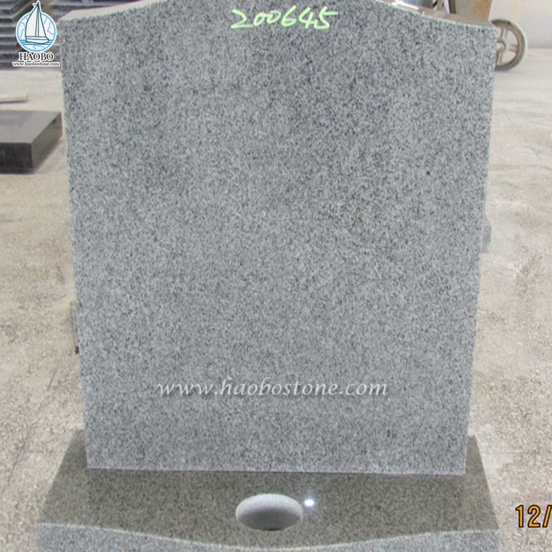 Granite tự nhiên Kuru Grey Serp Gravestone hàng đầu
