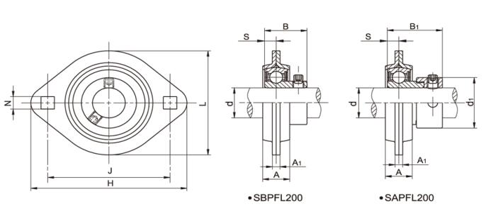 Bộ chịu lực nhà ở bằng thép có tem SBPFL205-16