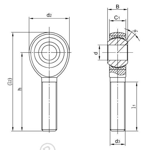 Thanh thép không gỉ kết thúc American Size SJM4T