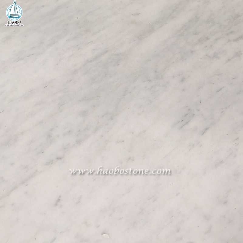 Carrara đá cẩm thạch trắng được chạm khắc tùy chỉnh bia mộ tang lễ

