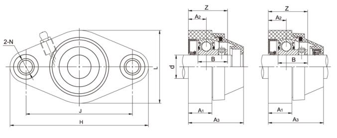 Vỏ chịu lực bằng nhựa chống thấm WP-SSBFL205-16