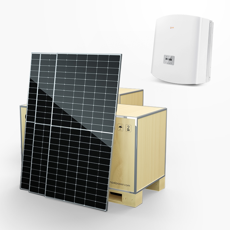 Bộ hệ thống năng lượng PV năng lượng mặt trời thương mại trên lưới
