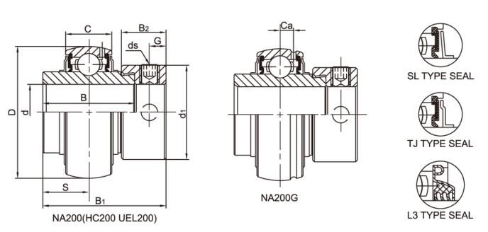 Chèn bạc đạn NA210 L3