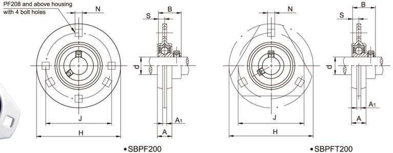 Vỏ chịu lực bằng thép ép SBPFT208