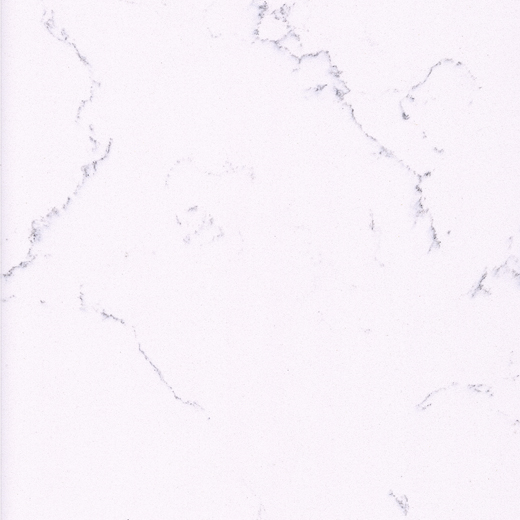 Big Carrara bán loại tốt nhất tấm thạch anh nhân tạo màu trắng tấm trên cùng- OP6306
