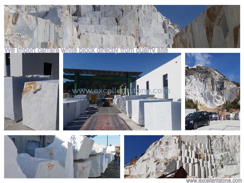 Chủ mỏ đá cẩm thạch trắng Carrara