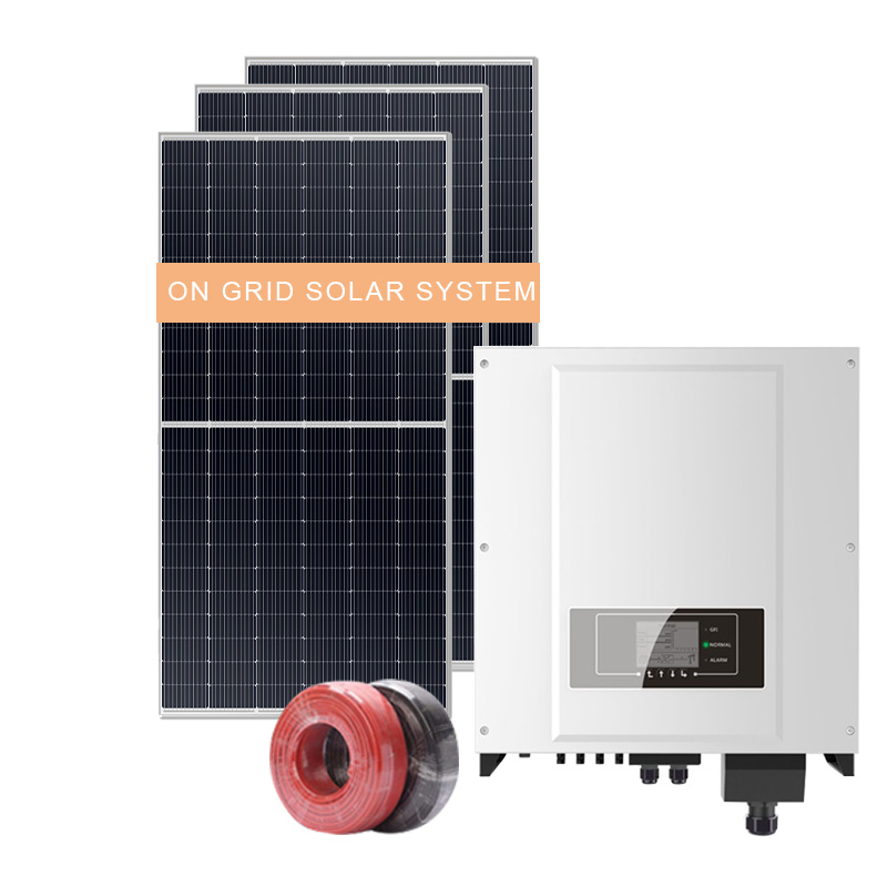 10KW -15KW Sử dụng cho mục đích thương mại hoặc gia đình trên hệ thống năng lượng mặt trời dạng lưới
