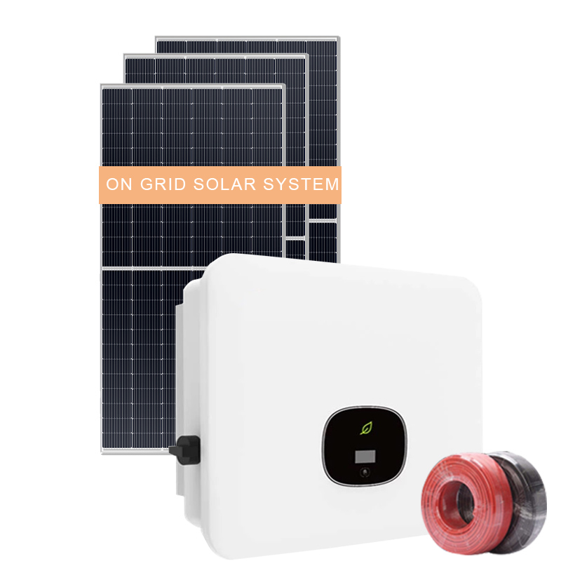 3KW -15KW Sử dụng tại nhà trên Hệ thống năng lượng mặt trời dạng lưới
