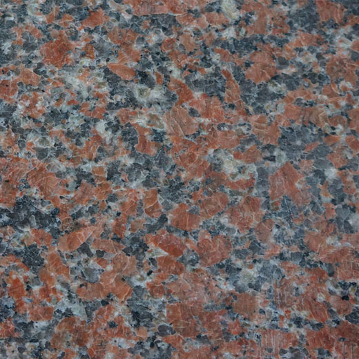 G562 Maple Red Granite tự nhiên Trung Quốc cho mặt bếp trên
