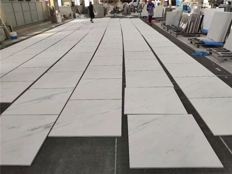 Nhà máy sản xuất mặt bàn bằng đá cẩm thạch trắng Sivec

