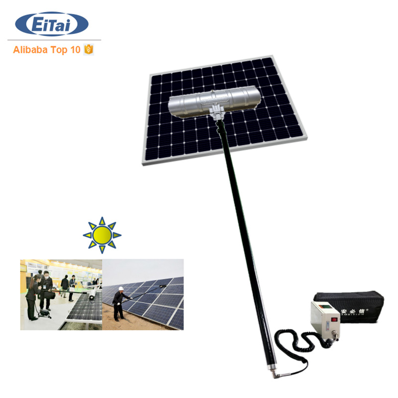 Hệ thống làm sạch bảng điều khiển năng lượng mặt trời EiTai với pin tự động làm sạch bảng điều khiển năng lượng mặt trời Giá máy bơm nước
