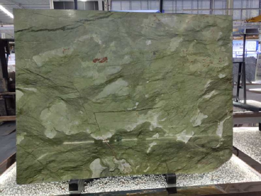 Tấm đá cẩm thạch xanh Verde Ming