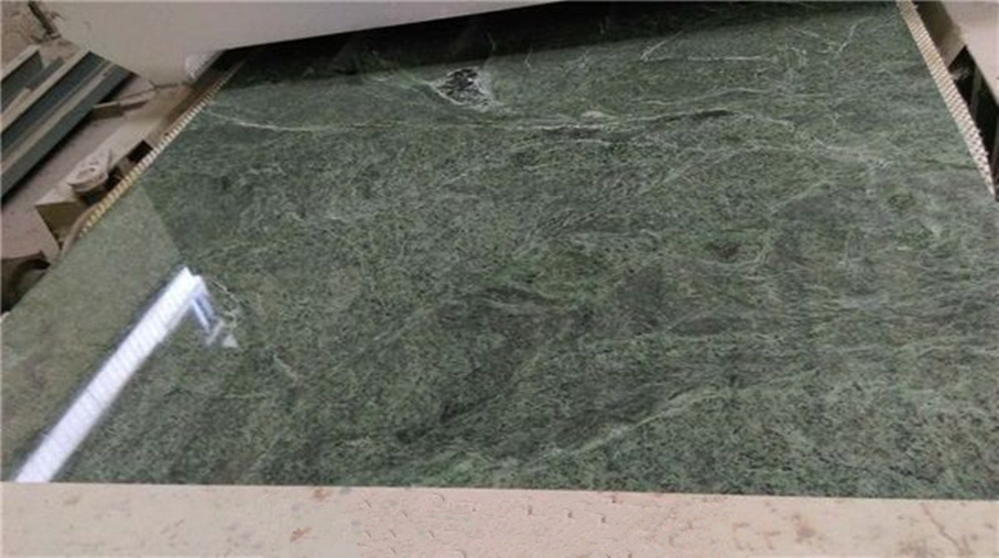 Gạch ốp tường bằng đá cẩm thạch màu xanh lá cây trung bình Hoa Liên