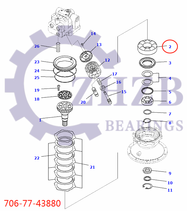 BỘ PHẬN Komatsu