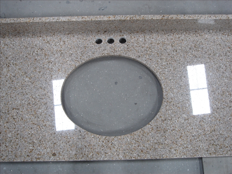 G682 Phòng tắm bằng đá Granite Vanity Top
